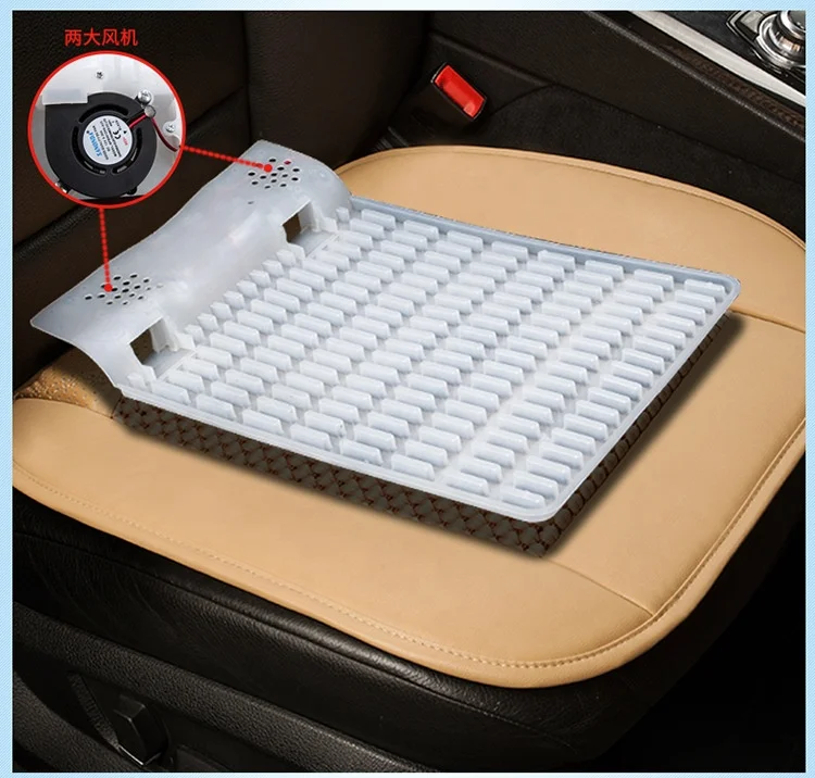 
Cooling Ventilated Car Seat Cushion With Fan Summer Cooling Mat Electric Chair Cooling Pad 