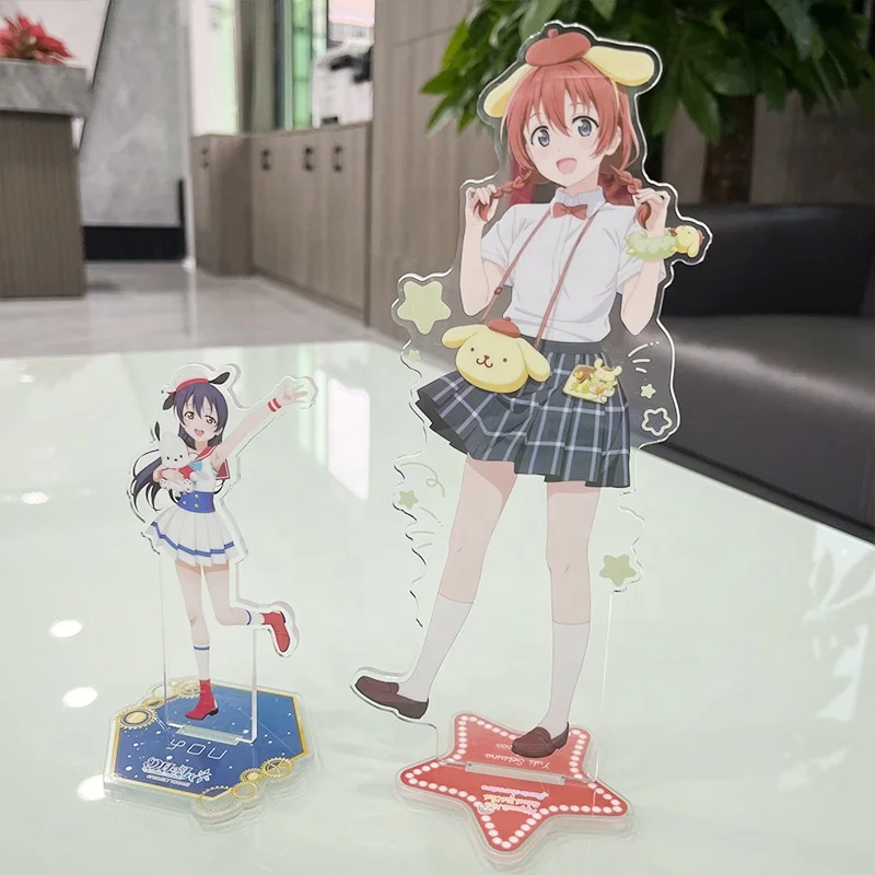 Custom Acrylic Anime Stand Display Acrylic Cartoon Figure Standee Acrylic  Anime Cartoon Figurines Collectible Props