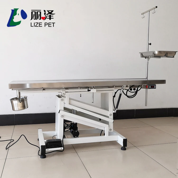 Electric Lifting Veterinary Operation Table Pet Medical Surgery Table Animal Operating Table