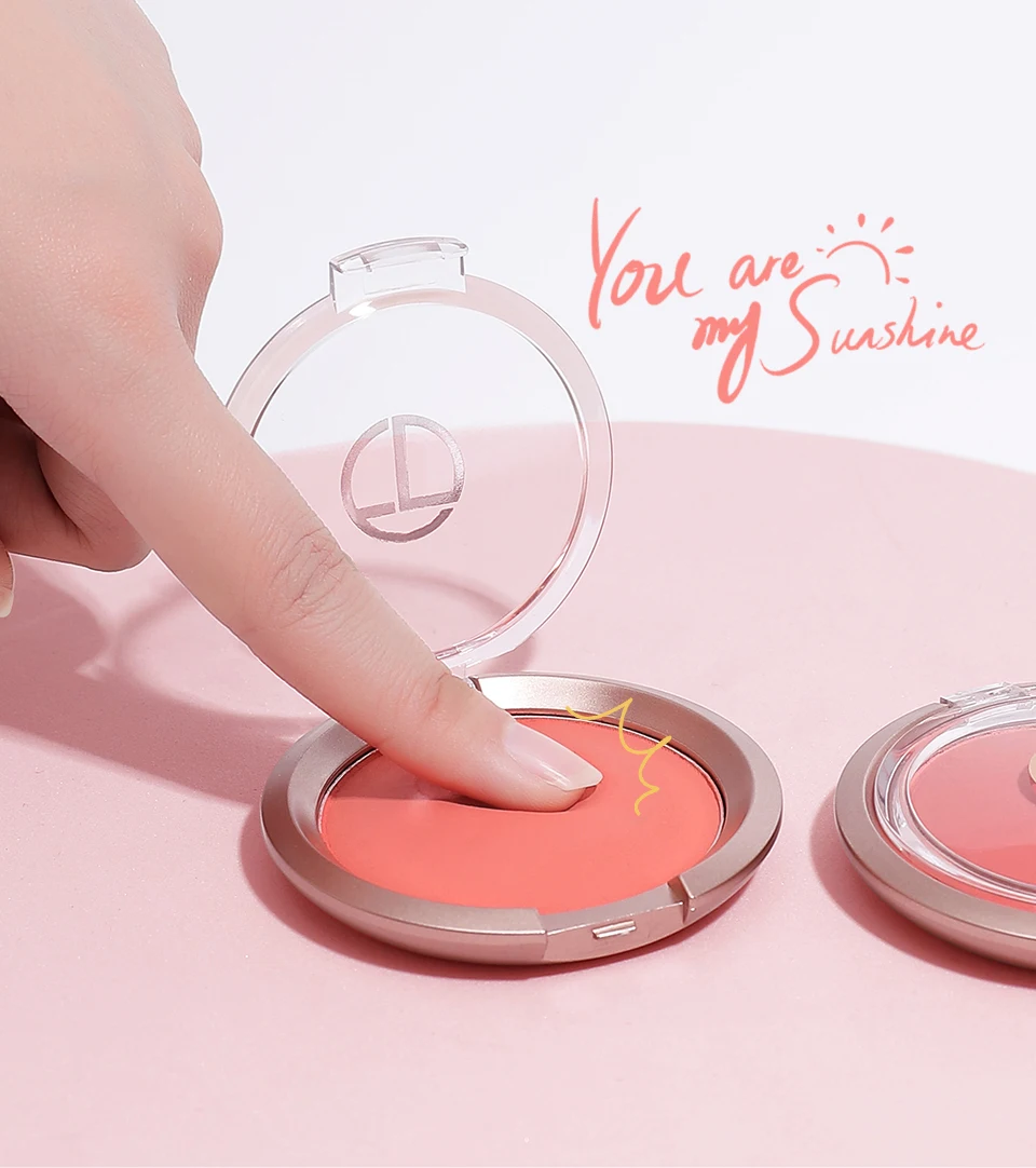 Стойкая к поту бархатная легкая текстура O.TW O.O, высокопигментная пудра для румян, оптовая продажа