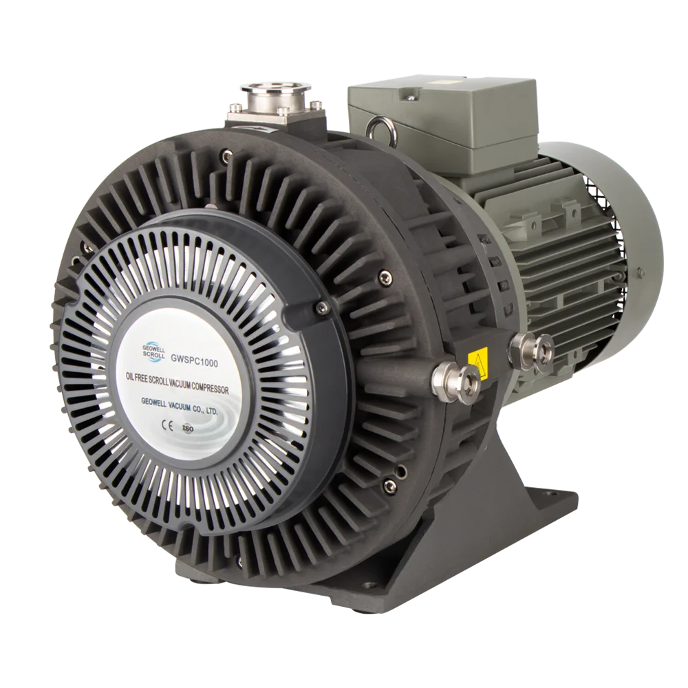 GWSPC1000 59.8 m3/h Gas recovery scroll vacuum compressor oil free