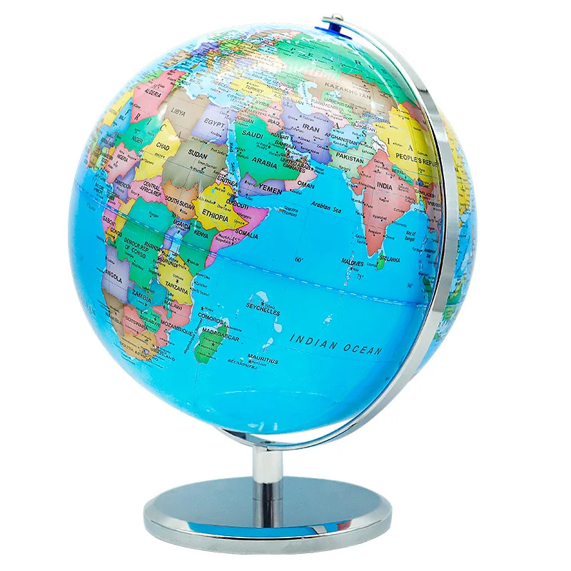 20/25 см World Globe английская версия карта мира Глобус светодиодный свет