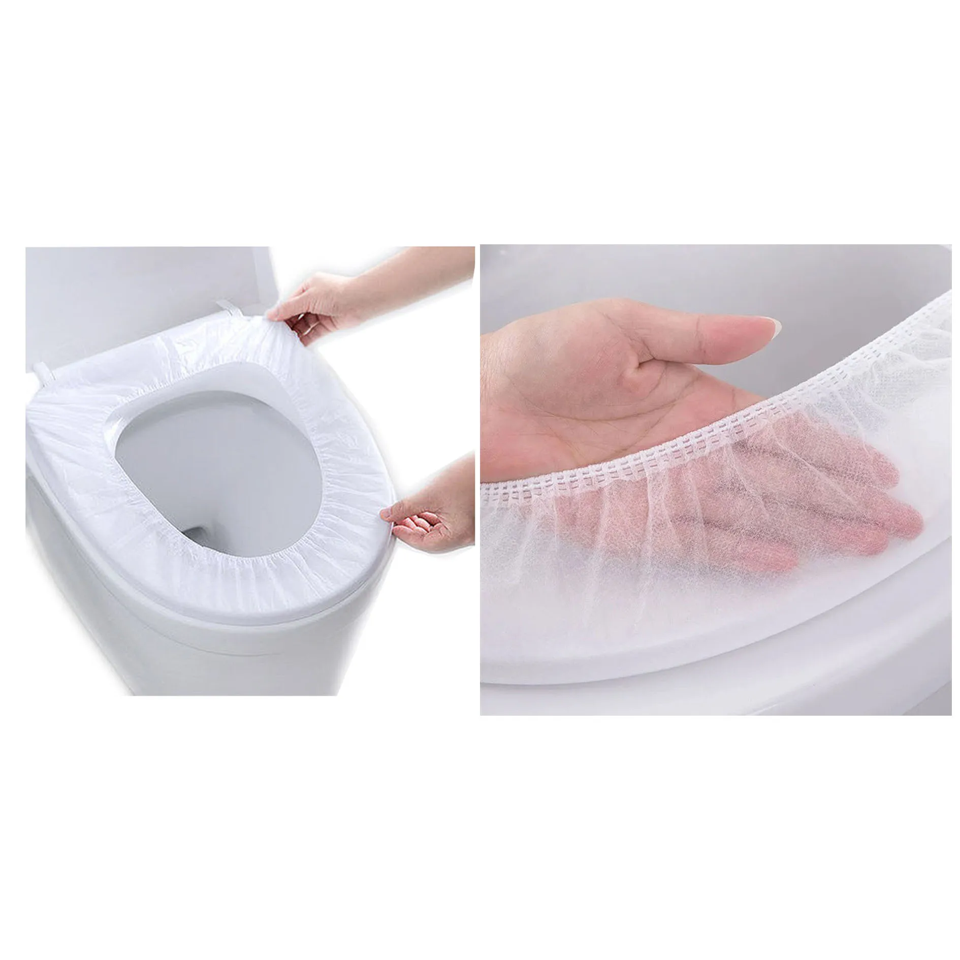Best-Selling Disposable Non-Woven Toilet Seat Covers Comfortable Anti-Dust Cover for Toilet Seats