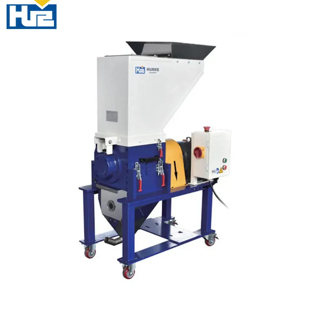 HUARE Overseas Export Hgs 350 Double-Layer Damping Sound Insulation Material Plastic Pulverizer Machine Waste Crusher