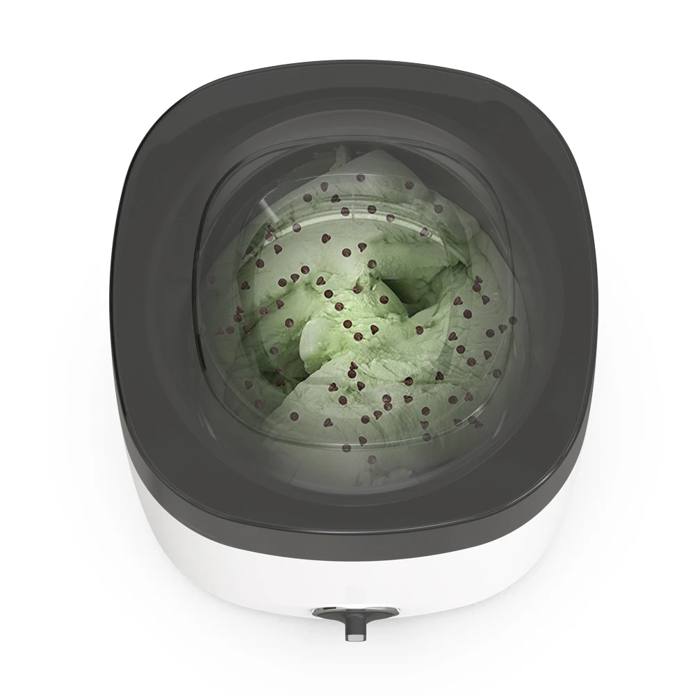 2024 Portable One Button Control Ice Cream Machine Popular Household Automated Fresh Fruit 3 Flavor Soft Ice Cream Machines