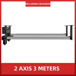 Background axis photography background bracket electric 6-axis lift is suitable for photo studios