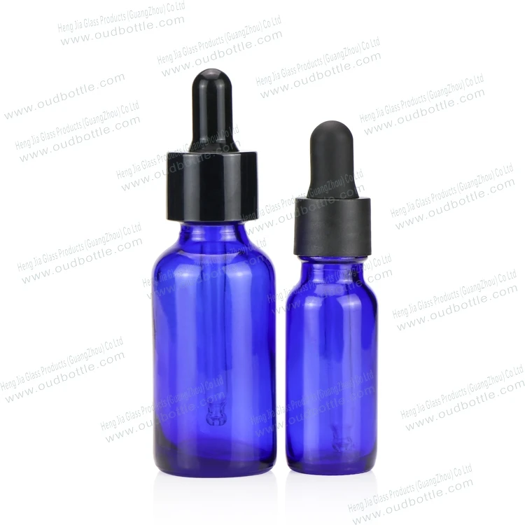 15ml 30ml 120m 4 2 Oz Cobalt Blue Boston Round Glass E Liquid Dropper Bottle With Factory Price