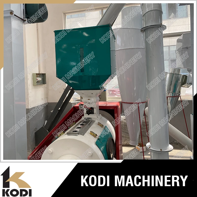 Electric Paddy Husker Rice Milling Machine With Rice Color Sorter