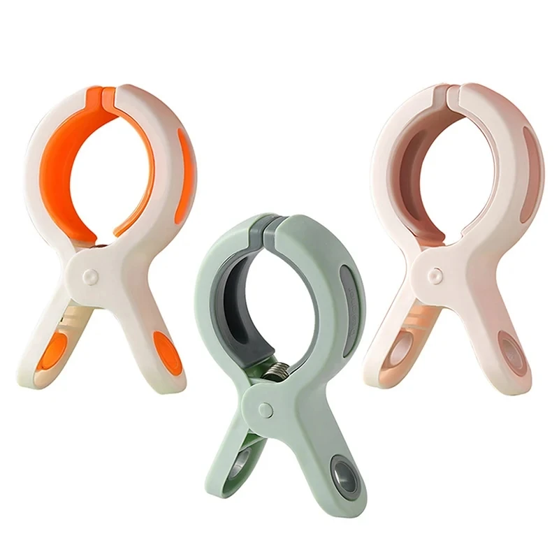 3pcs Quilt Drying Clips Heavy Duty Beach Towel Clips Large Plastic laundry clips for drying clothes