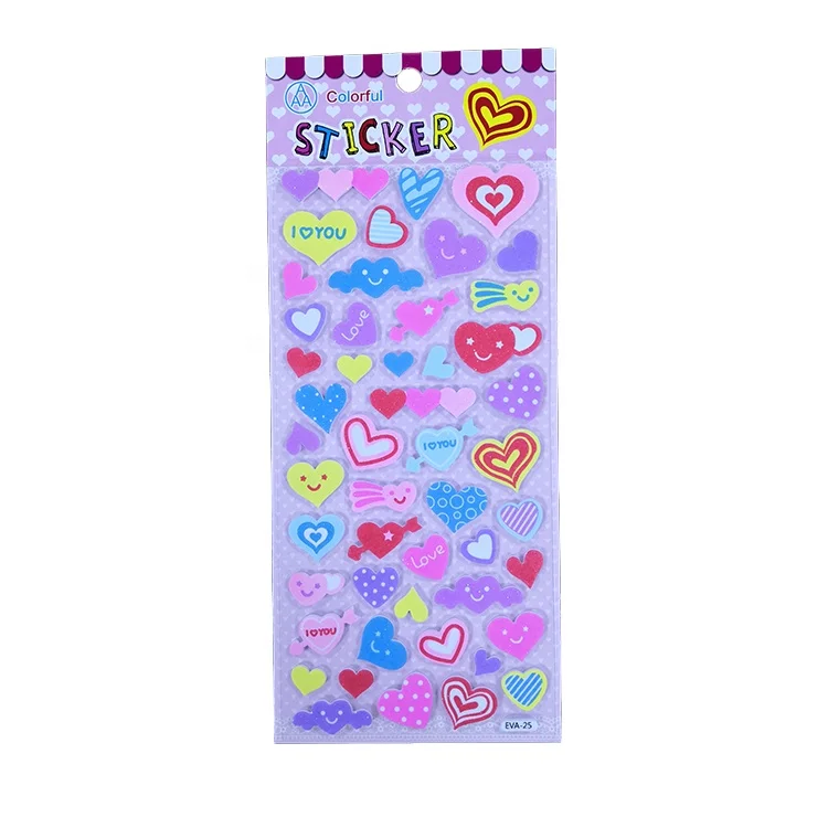 Fullrich Factory Wholesale Diy Colorful Decorative Adhesive Sticker For Kids Children Craft Label Stickers