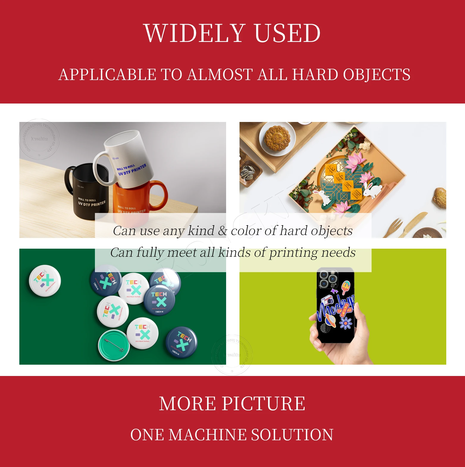 Kongkim UV Dtf Transfer Ab Film Roll 0.3m X 50m a+B Rolls Set Kit Dtf UV Ab Film for UV Dtf Printer