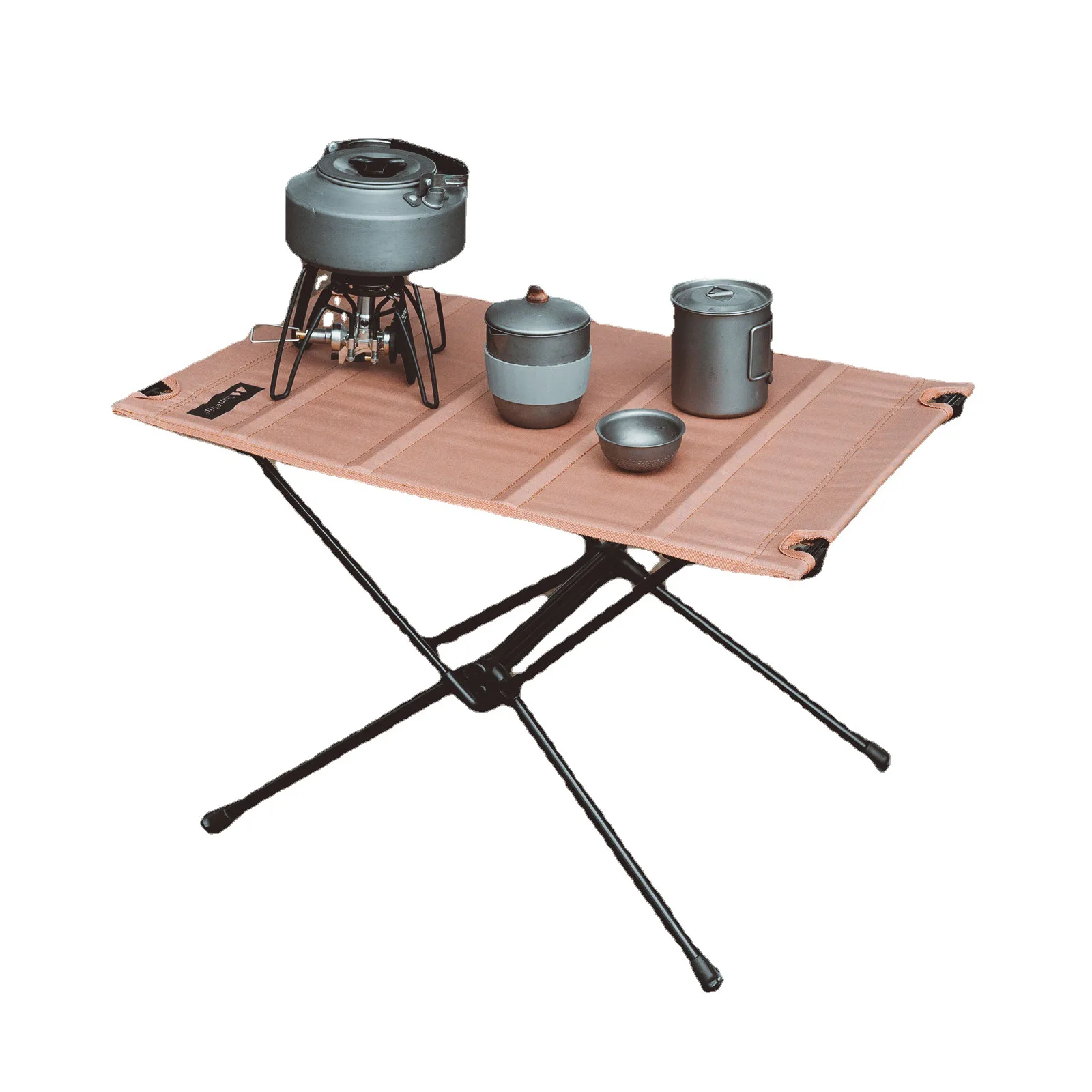 Outdoor Tables Metal High Bar Camping Foldable Portable Side Bbq Picnic Furniture Coffee Folding Dining Set Outdoor Table