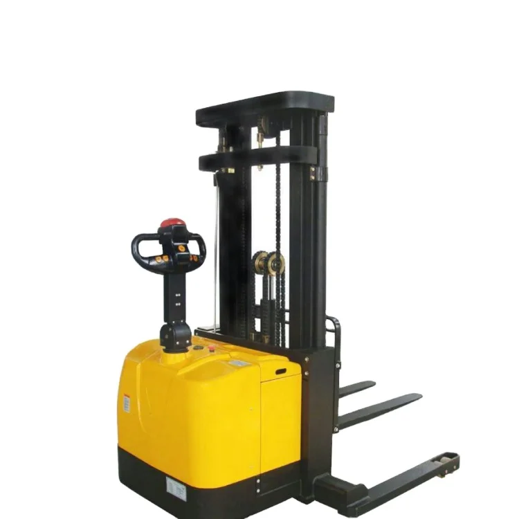 ES16-16AX Wide Straddle Leg Electric Pallet Stacker