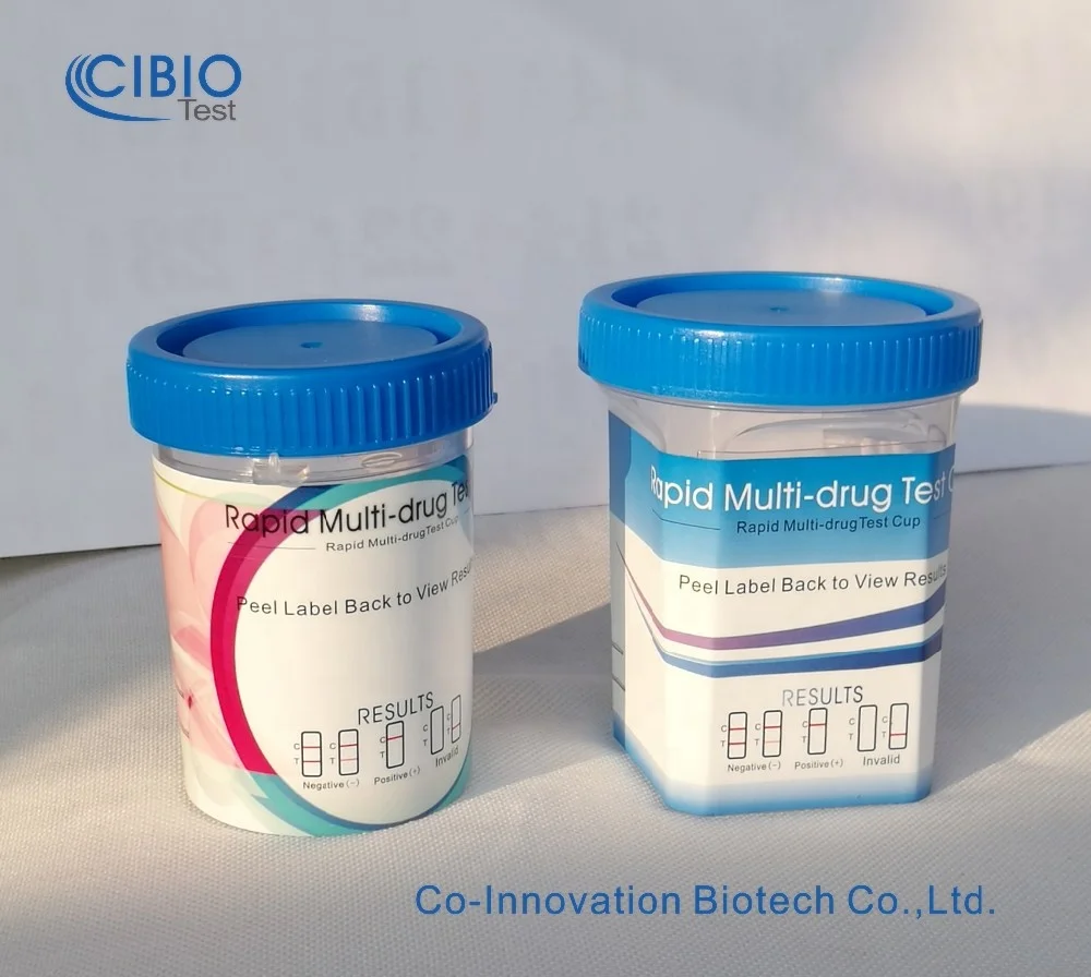 12-Panel Cup w/ Adulterants (COC150, THC25, MOP300, AMP500, mAMP500, BZO300, MTD300, OXY100, MDMA500, BUP10) + ETG300, FEN300 +