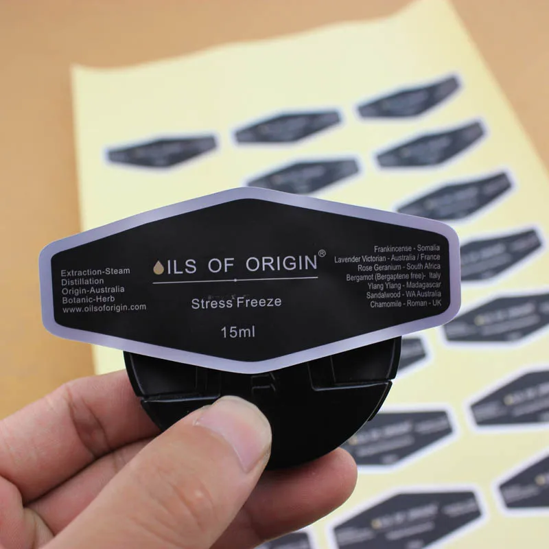 Manufacturer full color custom qc pass sticker label,adhesive waterproof custom vinyl label sticker