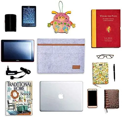 Convenient Hanging Felt Pocket Portable Organizer Storage Bag For Home Sofa Bedside Desk Books Phone Chargers Holder