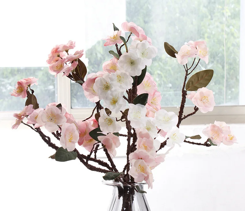 FCC-R121 New design Single cherry blossoms artificial sakura blossom tree wedding decor