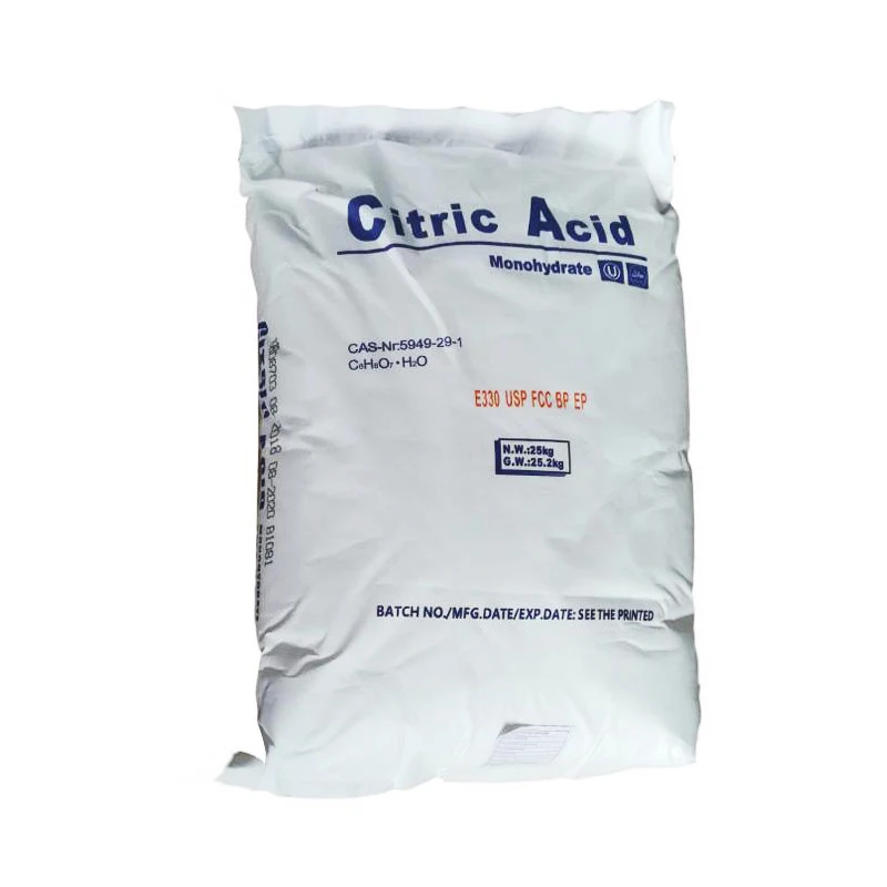 Low price Citric Acid Anhydrous Food grade Acidity Regulators BP/EP/USP Citric Acid Monohydrate