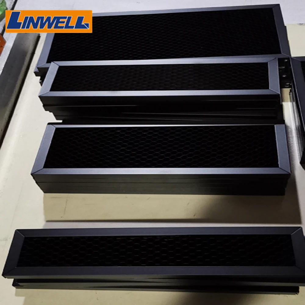 Black Aluminum Honeycomb Size Custom Aluminum Honeycomb Core Waterproof