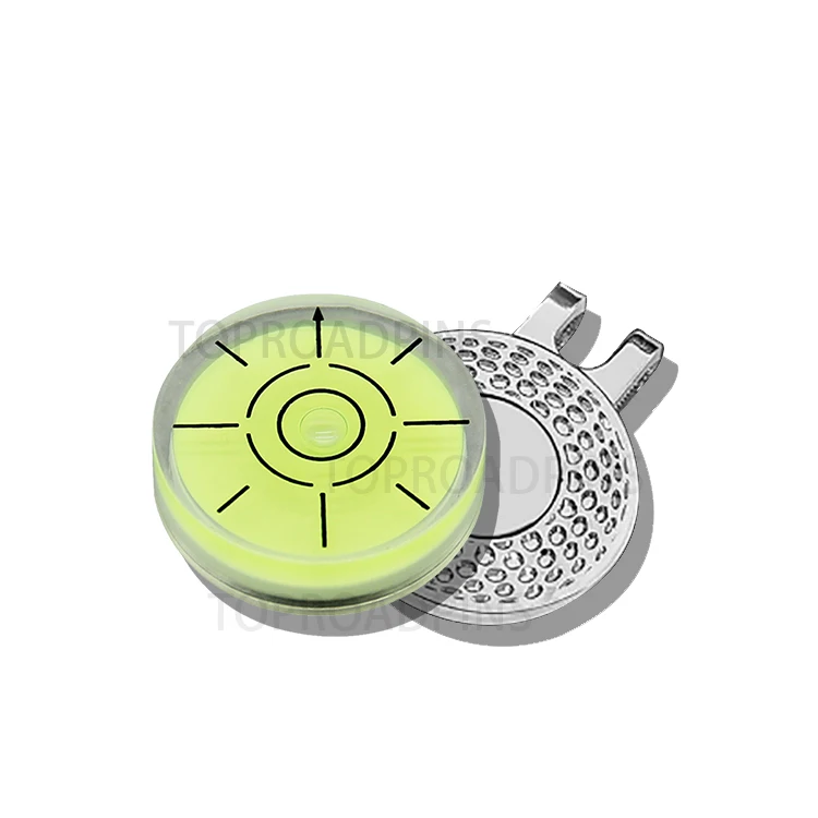 Customization Figure Design Professional Personalized Poker Chip Level Gauge Magnetic Hat Clip Golf Ball Marker
