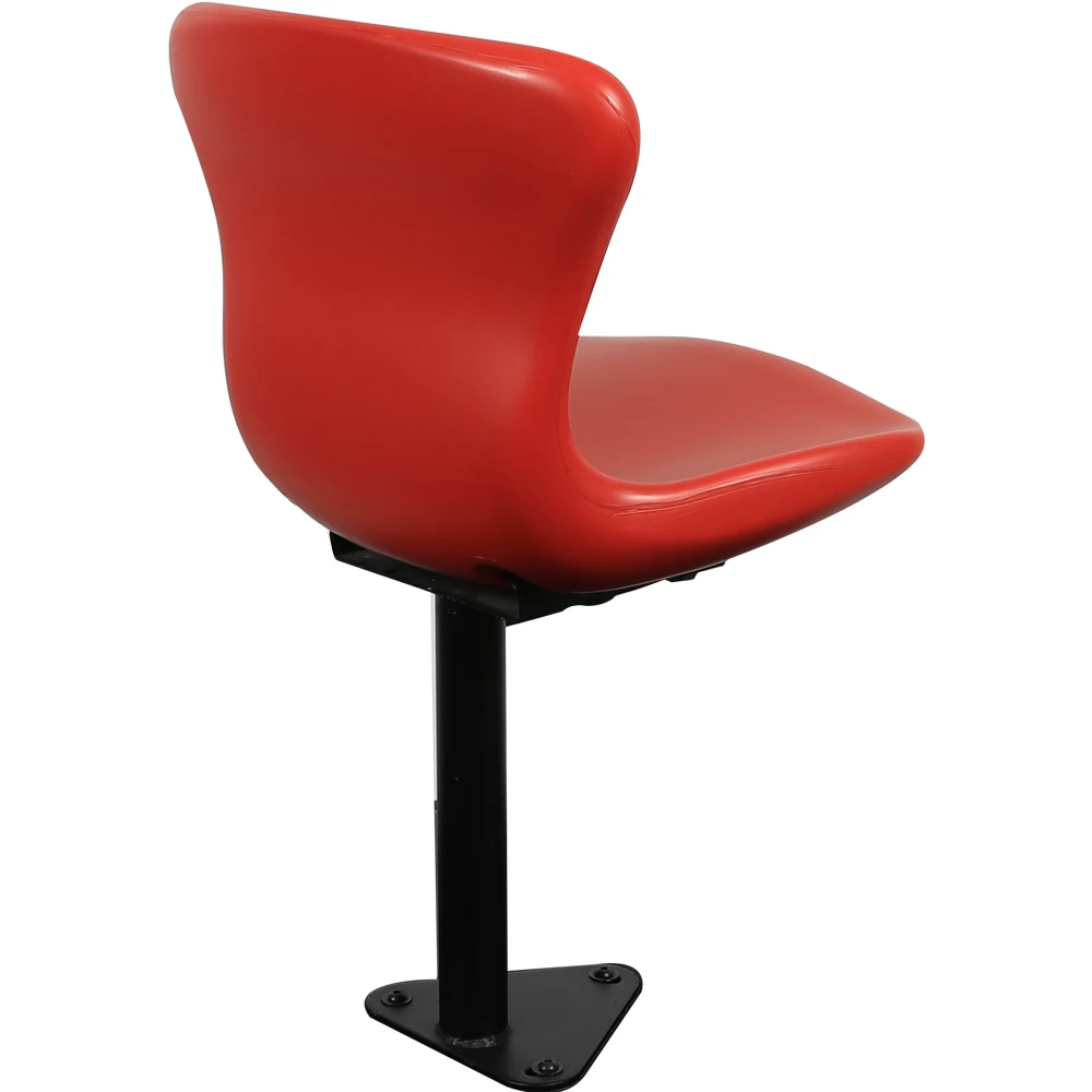 Factory price red plastic bucket stadium chair sport seat for gym