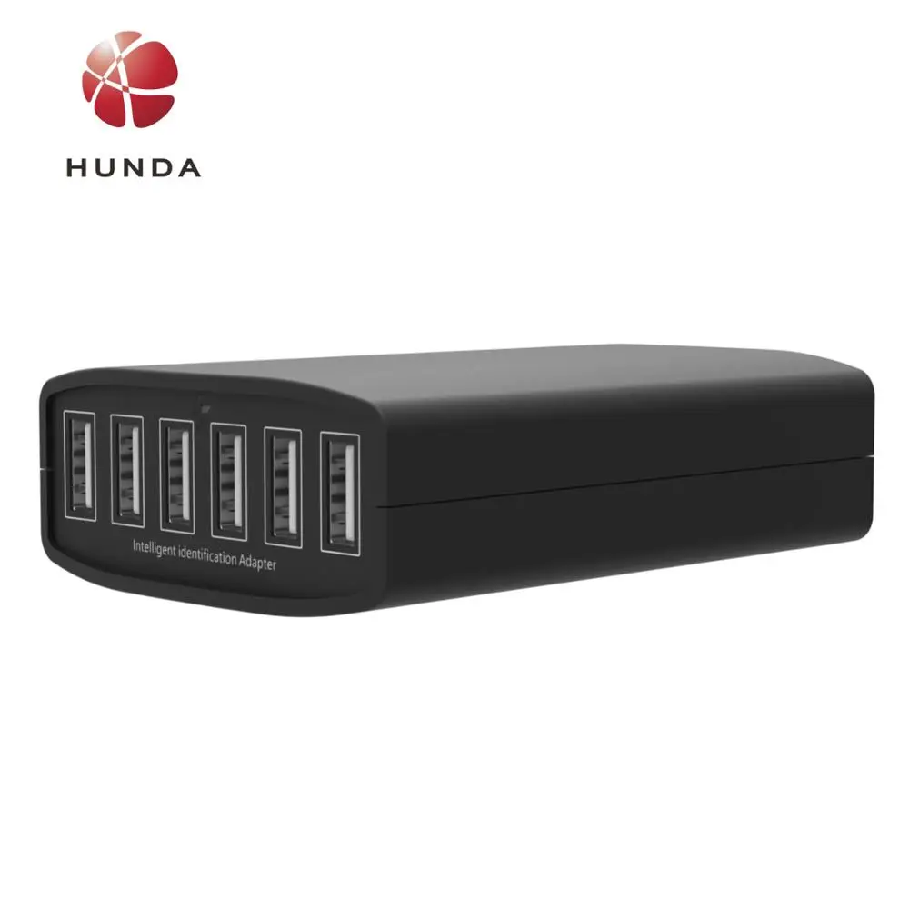  Быстрое зарядное устройство USB HUNDA с 6 портами по заводской