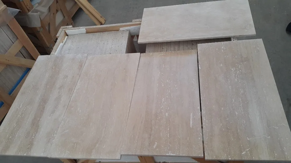 2024 Travertine Vein Cut Tile Made in Turkey CEM-FHVC-02-12 Premium Quality Wholesale Tiles Natural Stone Wall and Floor Tiles