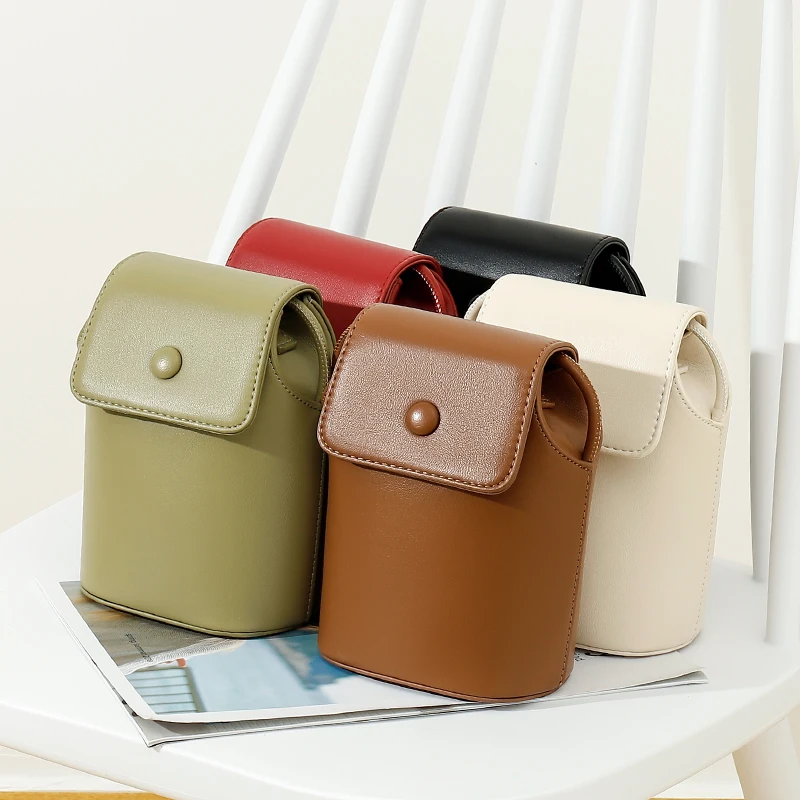 Wholesale Vintage Bucket Women Handbags Mobile Phone Bags For Ladies