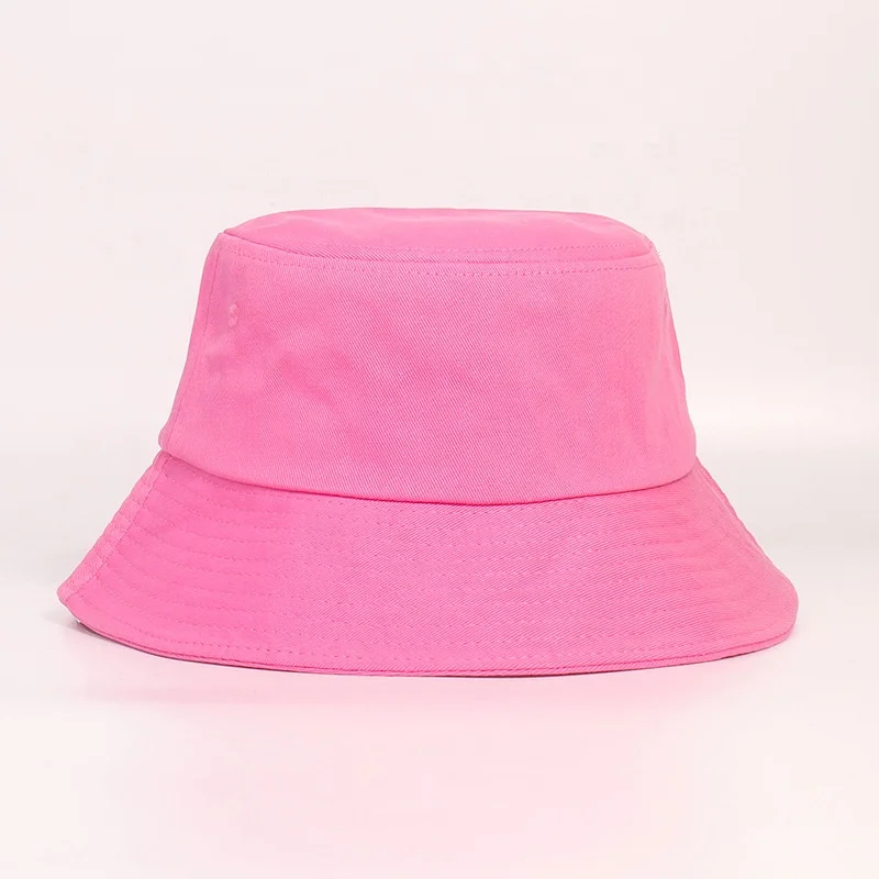 WD-A1054  Blank Bucket Hat Manufacturer Colorful Chic 58cm Fisherman Hat