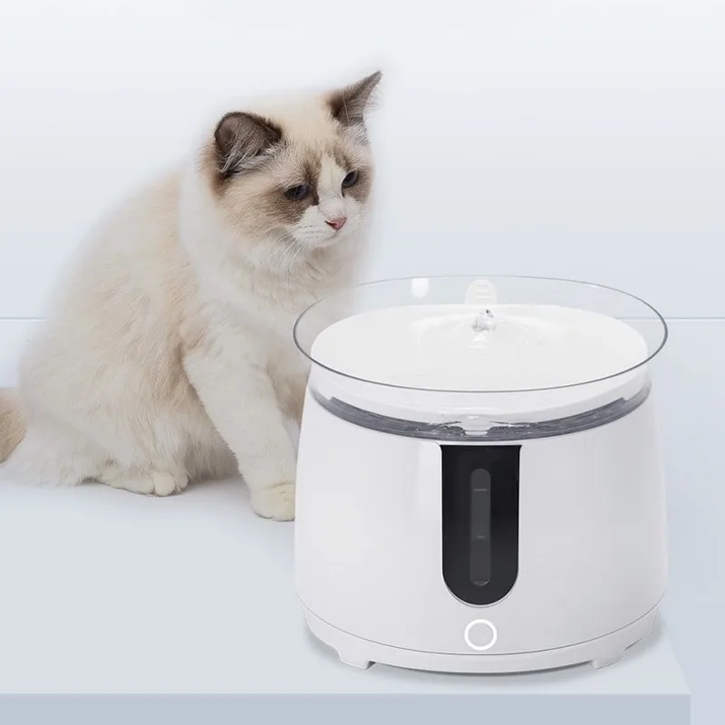 Smart Induction Self-Circulating Silent Pet Fountain Cat Dog Water Drinking Automatic Pet Water Dispenser Cat Drinking Fountain