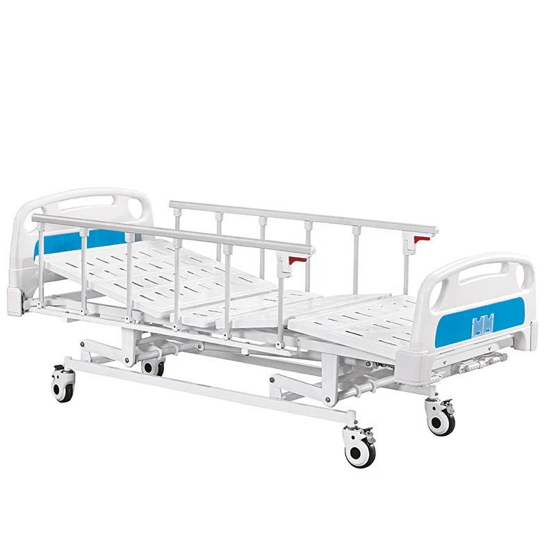 S331LN Hot Sale 3-function 3 Cranks Nursing Bed Manual Abs Medical Hospital Bed