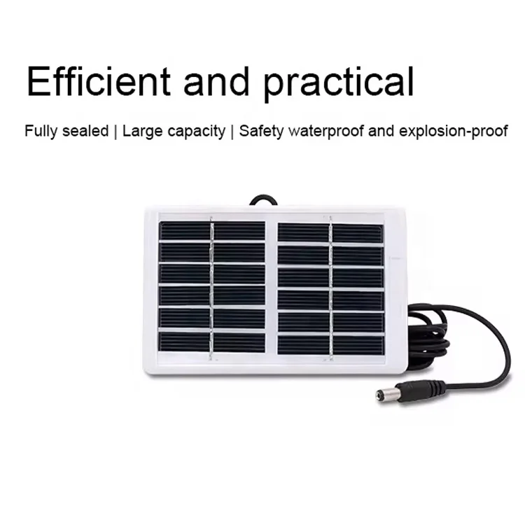 Zraco GD-008DSL Customized High Quality Portable Solar Panel Emergency Charging System 6V1W Mini Solar Panel