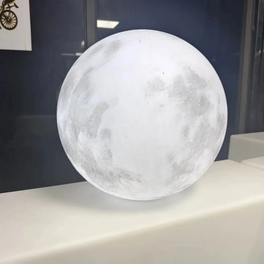Manufacturer New Design Outdoor Indoor Moonball Landscape Light RGB color Changing Giant Led Lighted Spheres