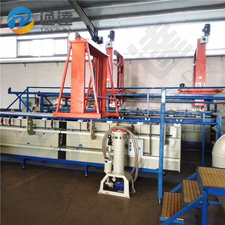 Rhodium plating system electroplating machine zinc anode for plating