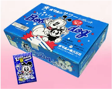 Japanese unique package and shape orange candy sour confectionery