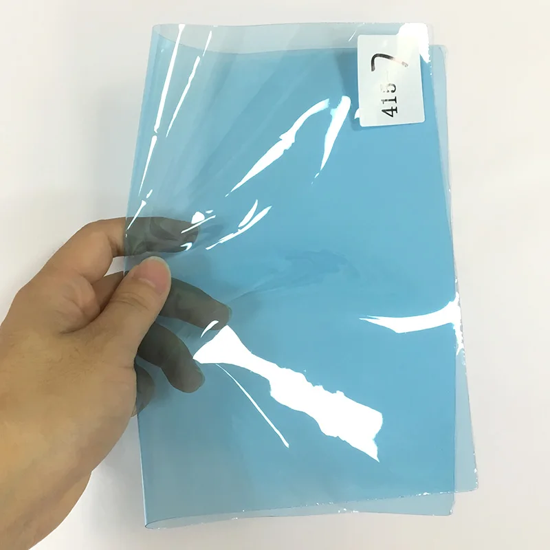 Waterproof colorful clear  polyester tpu material for shoes