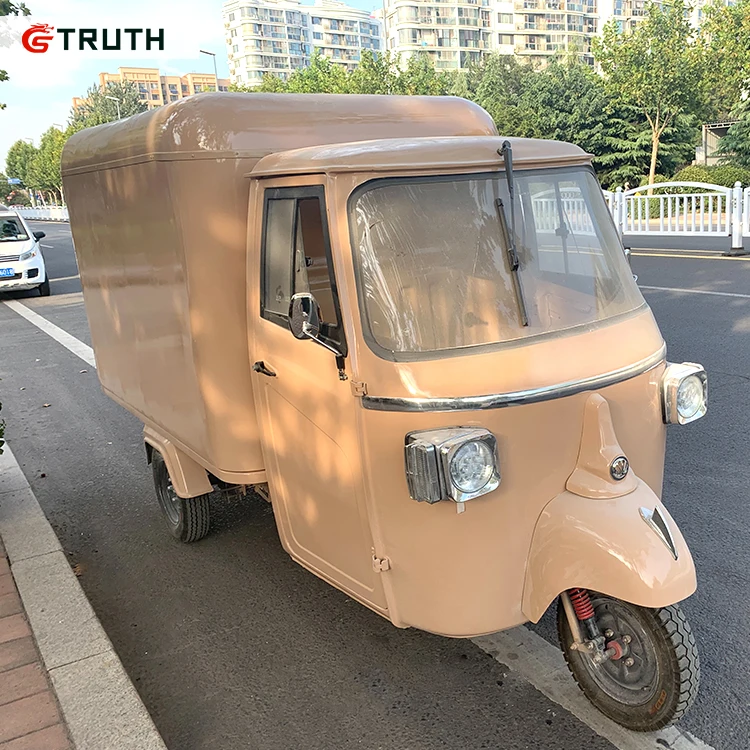 Электрический трехколесный велосипед тележка для еды мотоцикл кофе мороженое Чуррос кейтеринга трейлер фаст-фуда грузовик