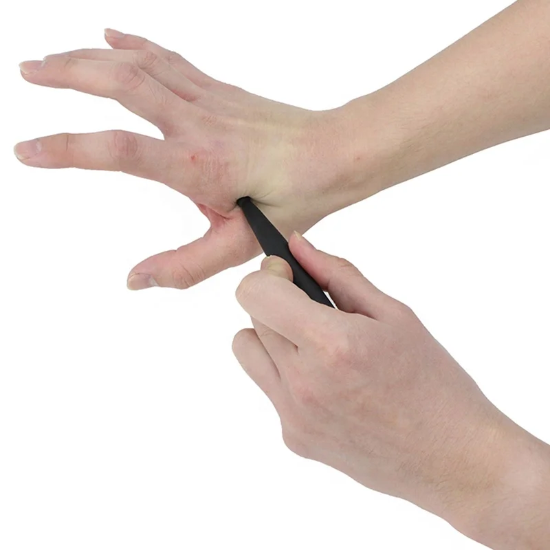 Acupuncture And Tendon Muscle Massage Roller Stick Face And Head Acupuncture Pen Custom Massage Stick Bian Stone Deep Tissue