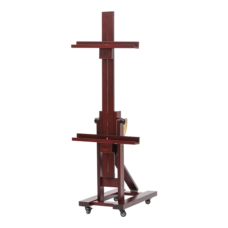 In Stock Best Quality 105*20*27Cm Wooden Sketch Painting Easel Drawing Stand For Student