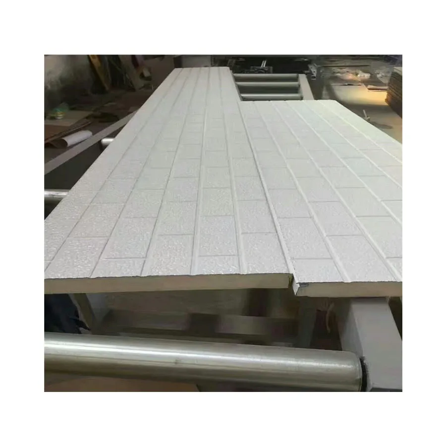 Warehouse wall sandwich panel precast lightweight concrete wall panels metal carved sandwich panel