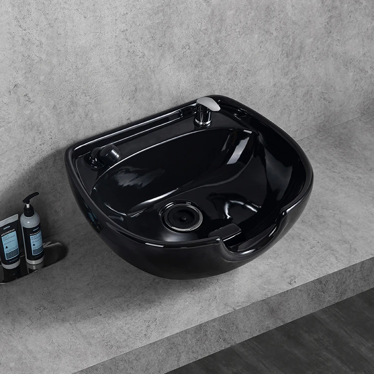 Fashion barber shop equipment beauty salon shampoo chair wash hair bowls