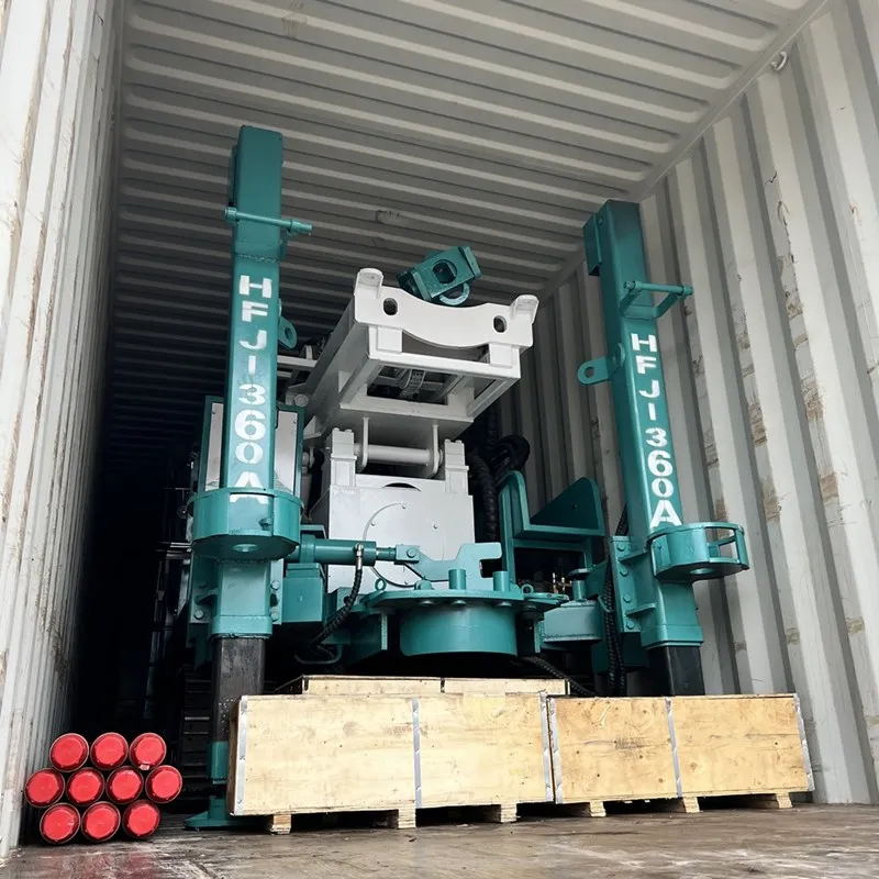 Small portable hydraulic trailer type 200m depth water well drilling rig