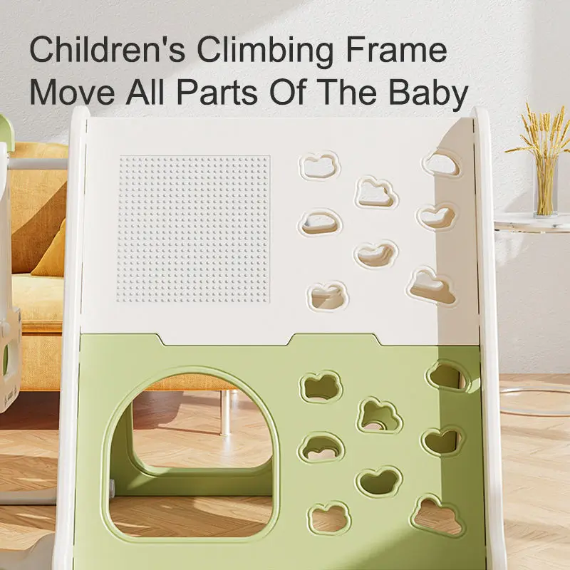Children Multifunctional Climbing Frame Kids Indoor Play House Baby Playroom Playground Plastic Swing And Slides For Children
