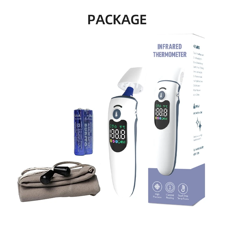 Electronic Non Contact Probe Cover Medical Baby Digital Thermometer Infrared Forehead Ear Thermometer