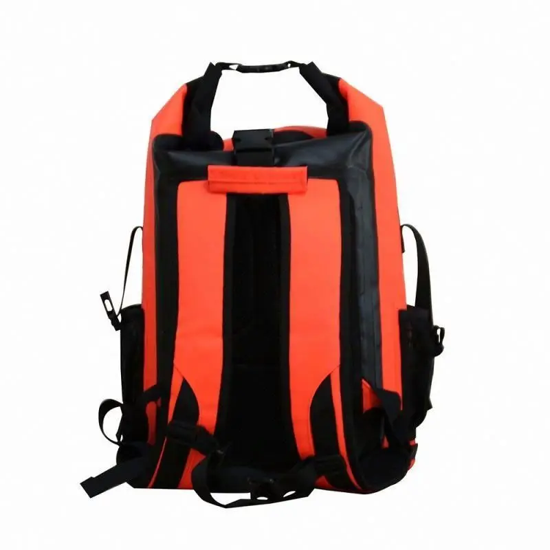 Promotional Custom Inflatable PVC Safe Swimming Hiking Open Water Buoy Floating Camping Dry Bag Backpack