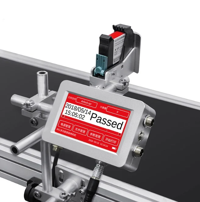 Inkjet expiry date printer online commodity code printing machine billing machine with scanner and bar code printer