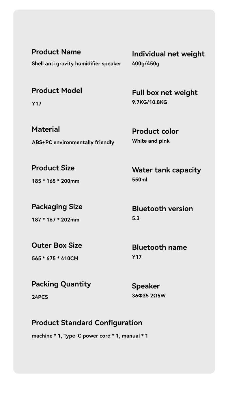 2024 Smart Home Water Droplet Humidifier Cool Mist Ultrasonic Backflow Water Drops Anti Gravity Humidifier For Bedroom Office