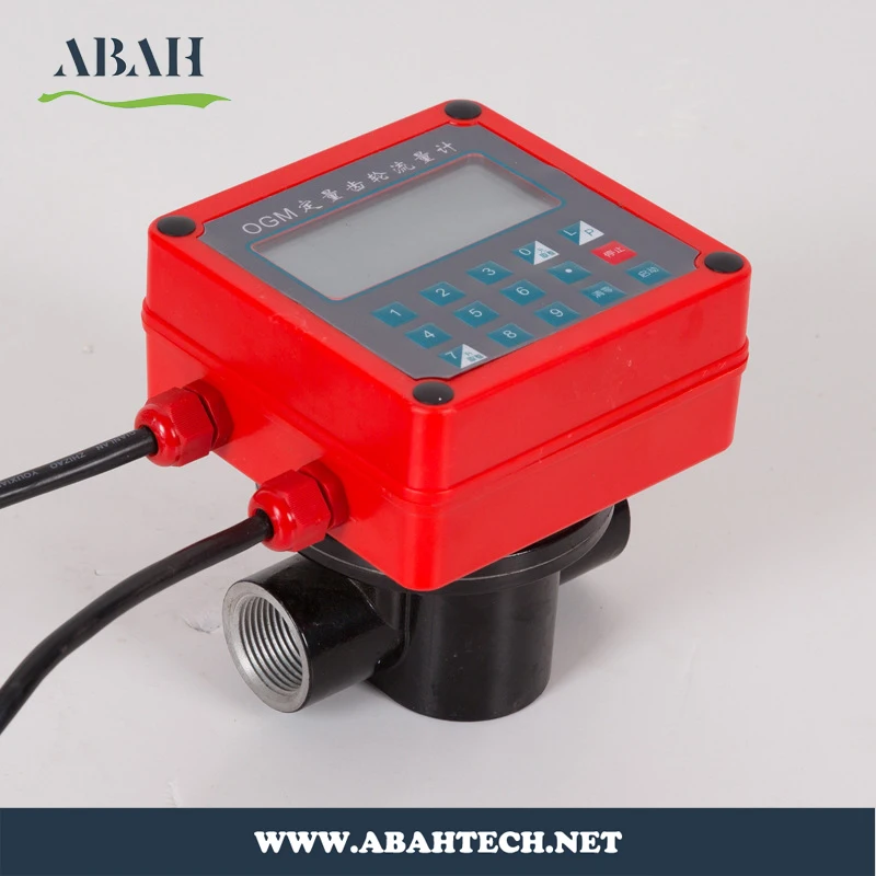 Electronic Digital Fuel Flow Meter Higher Quality OGM Preset  flow meter