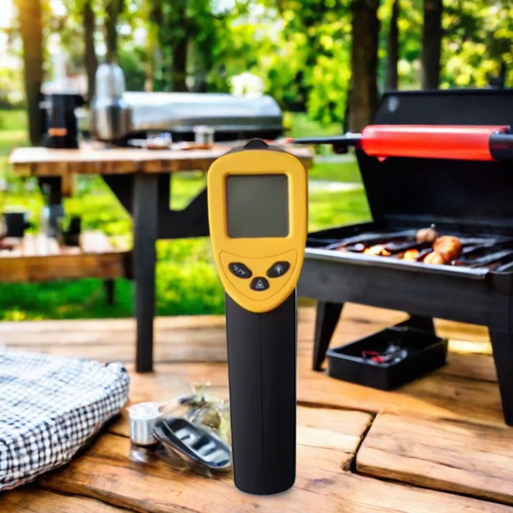 Industrial Digital IR Infrared Thermometer with Laser Positioning Household Use