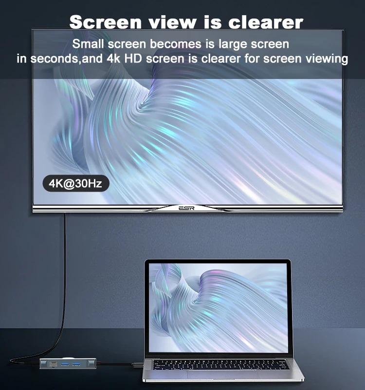 Оптовая продажа женское бельё 8 в 1 Type-C адаптер USB-C концентратор 4K 30 Гц конвертер Кабель naar Ethernet 3 0 USB C VGA док-станция Usb для